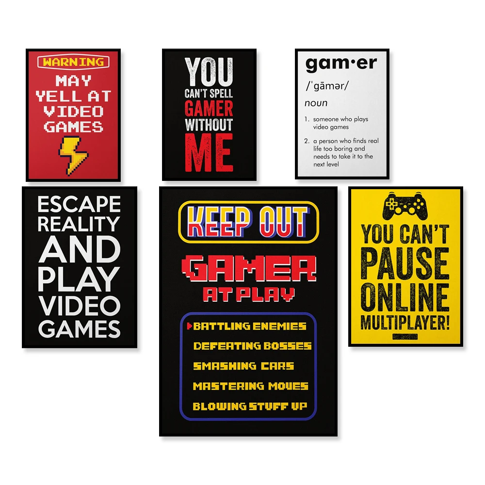 Retro Gaming York - Perfect Day Poster Canvas Print -