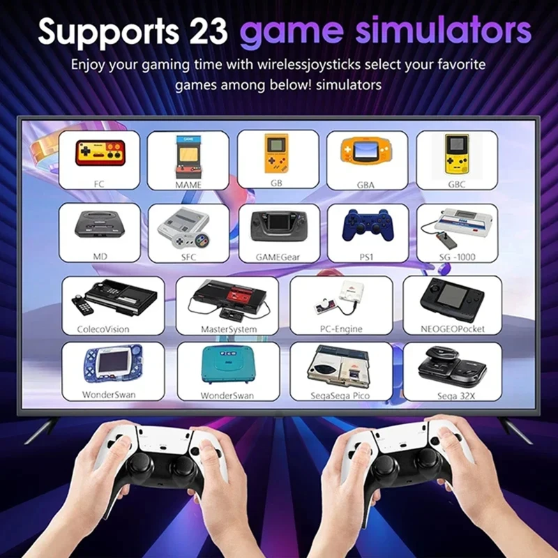 Retro Gaming Game Stick - M15 4K TV Game Stick 64GB