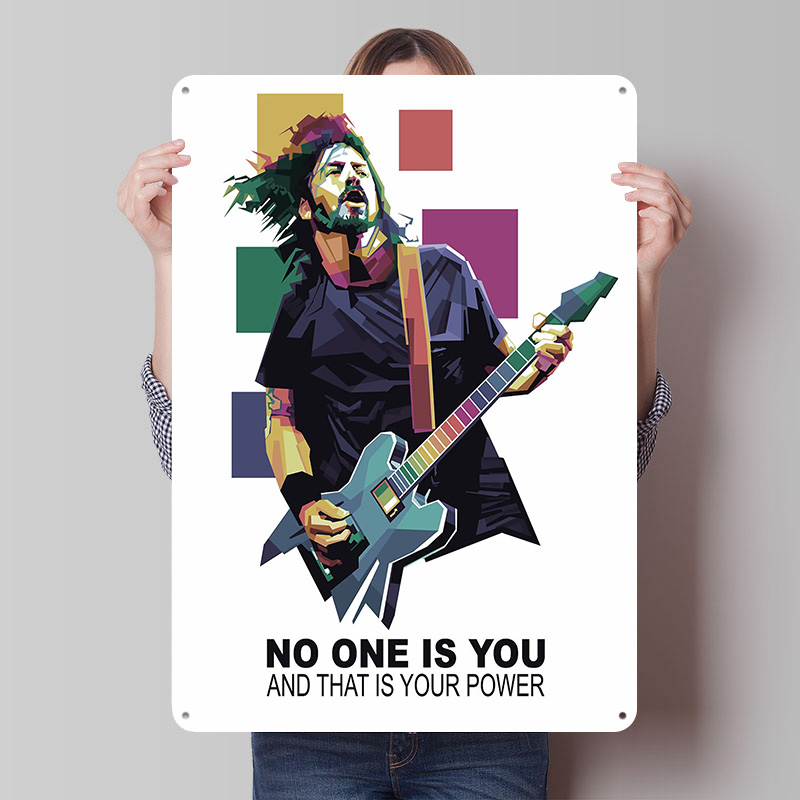 Retro Gaming Quotes - Rockstar Quotes Printed Poster Customized Retro