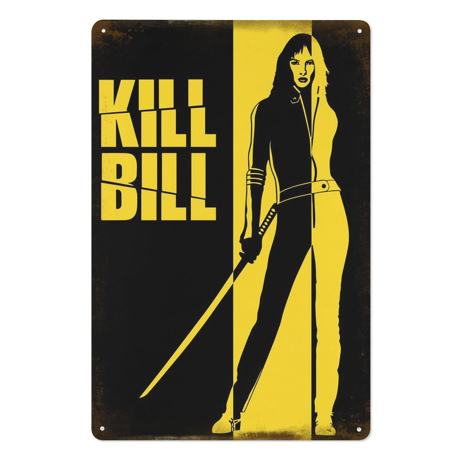 Retro Gaming Pictures - Kill Bill Movies Metal Tin Sign