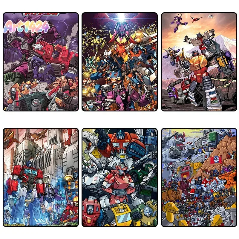 Retro Gaming Pictures - Movie Transformers Decorative Painting Poster Sci-fi