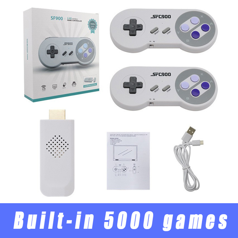 Retro Gaming Mister - SF900 Retro Console With 5000 Built-In