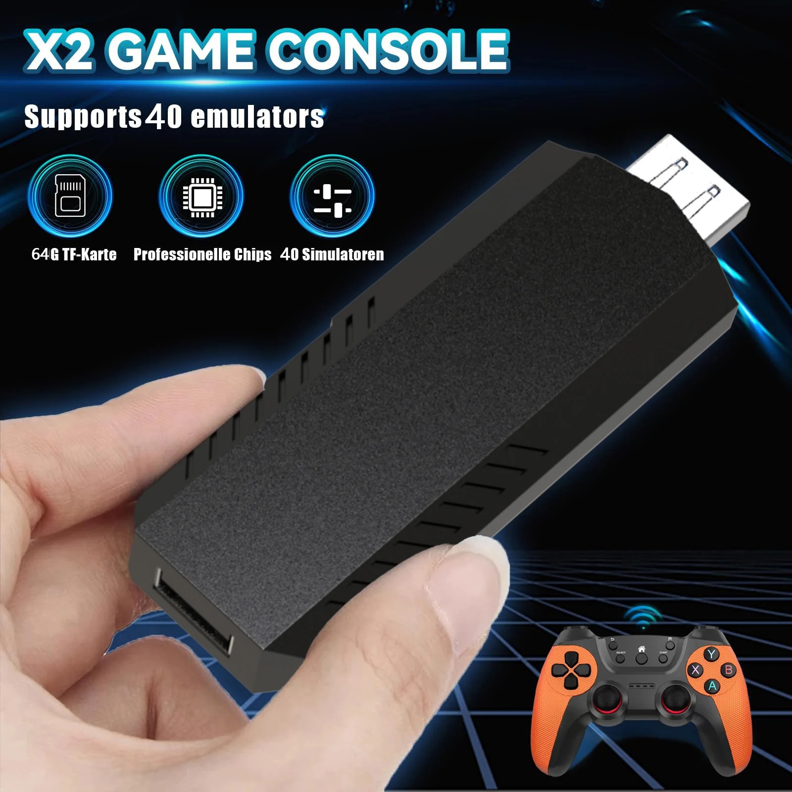 X2Pro TV Game Stick 4K HD Vide - Retro Gaming Game Stick 评论和价格