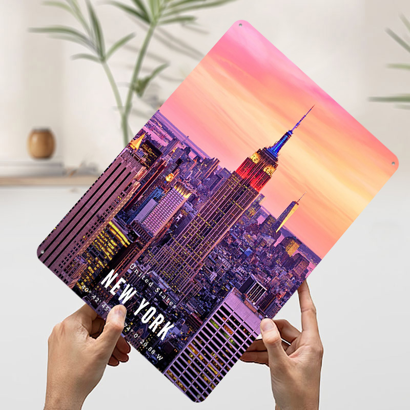 New York City Skyline Poster C - Retro Gaming York 评论和价格