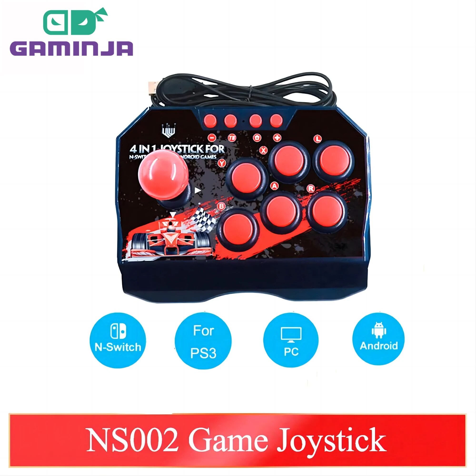 GAMINJA NS002 4 In 1 Retro Arc - Retro Gaming Raspberry Pi 评论和价格