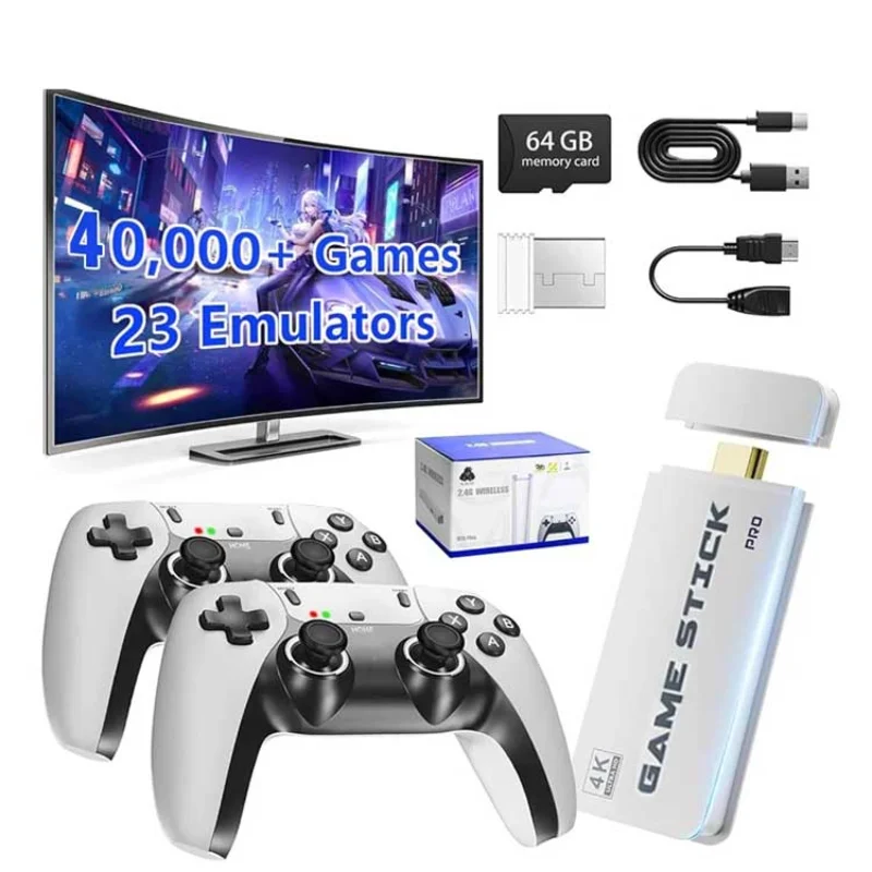 M15 4K TV Game Stick 64GB Buil - Retro Gaming Game Stick 评论和价格