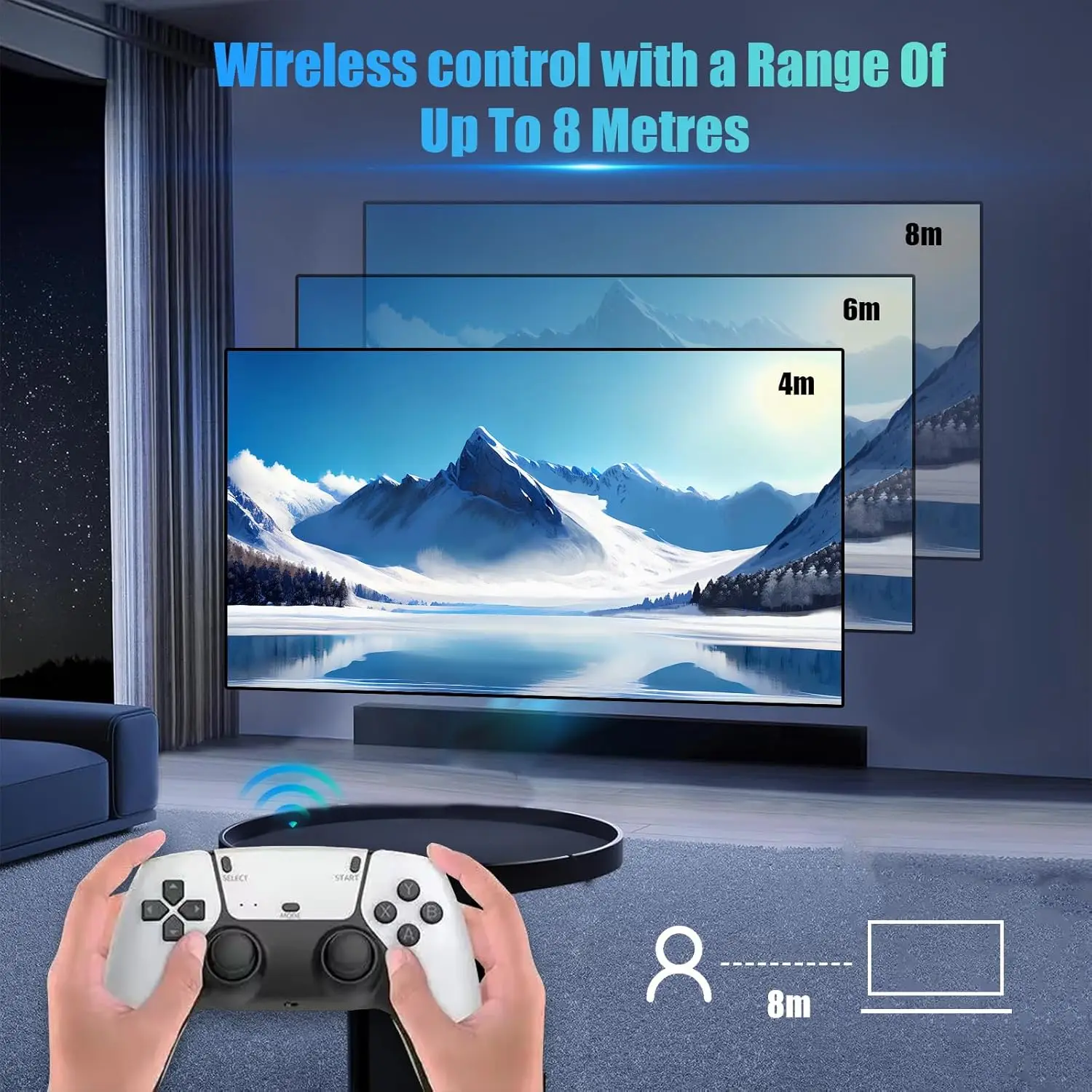 New M15 4K TV Game Built in 20 - Retro Gaming Mister 评论和价格