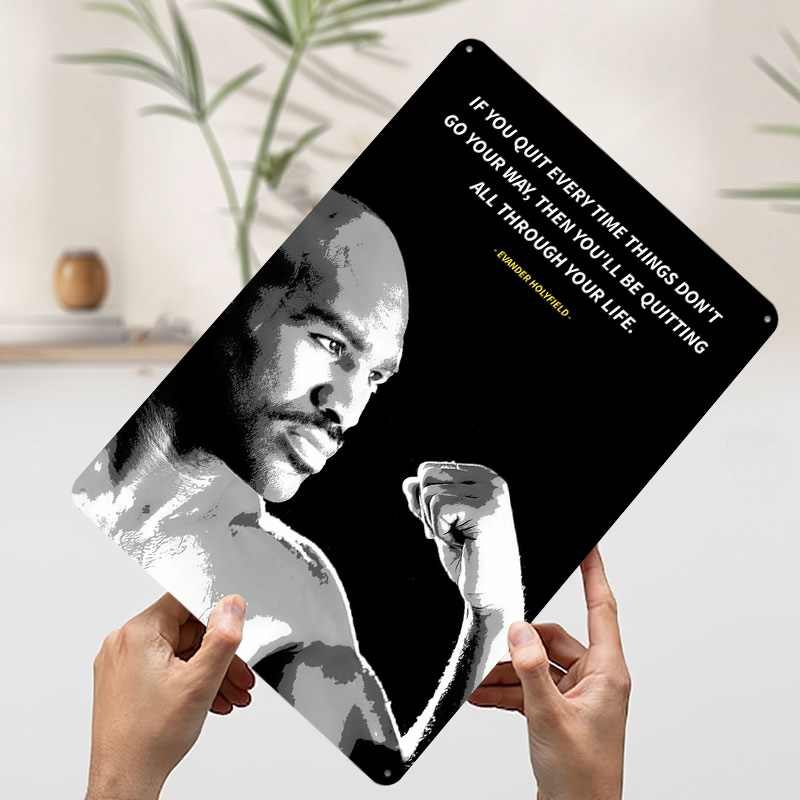 Evander Holyfield Quotes Poste - Retro Gaming Quotes 评论和价格