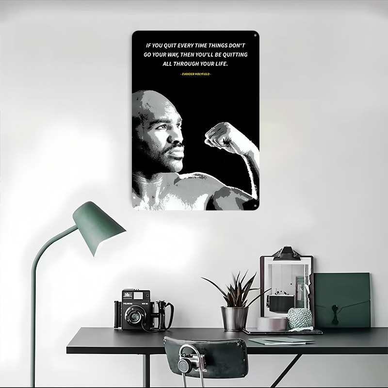 Evander Holyfield Quotes Poste - Retro Gaming Quotes 评论和价格