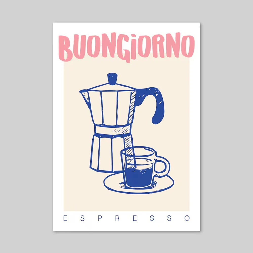 Modern Coffee Espresso Wall Ar - Retro Gaming Pictures 评论和价格