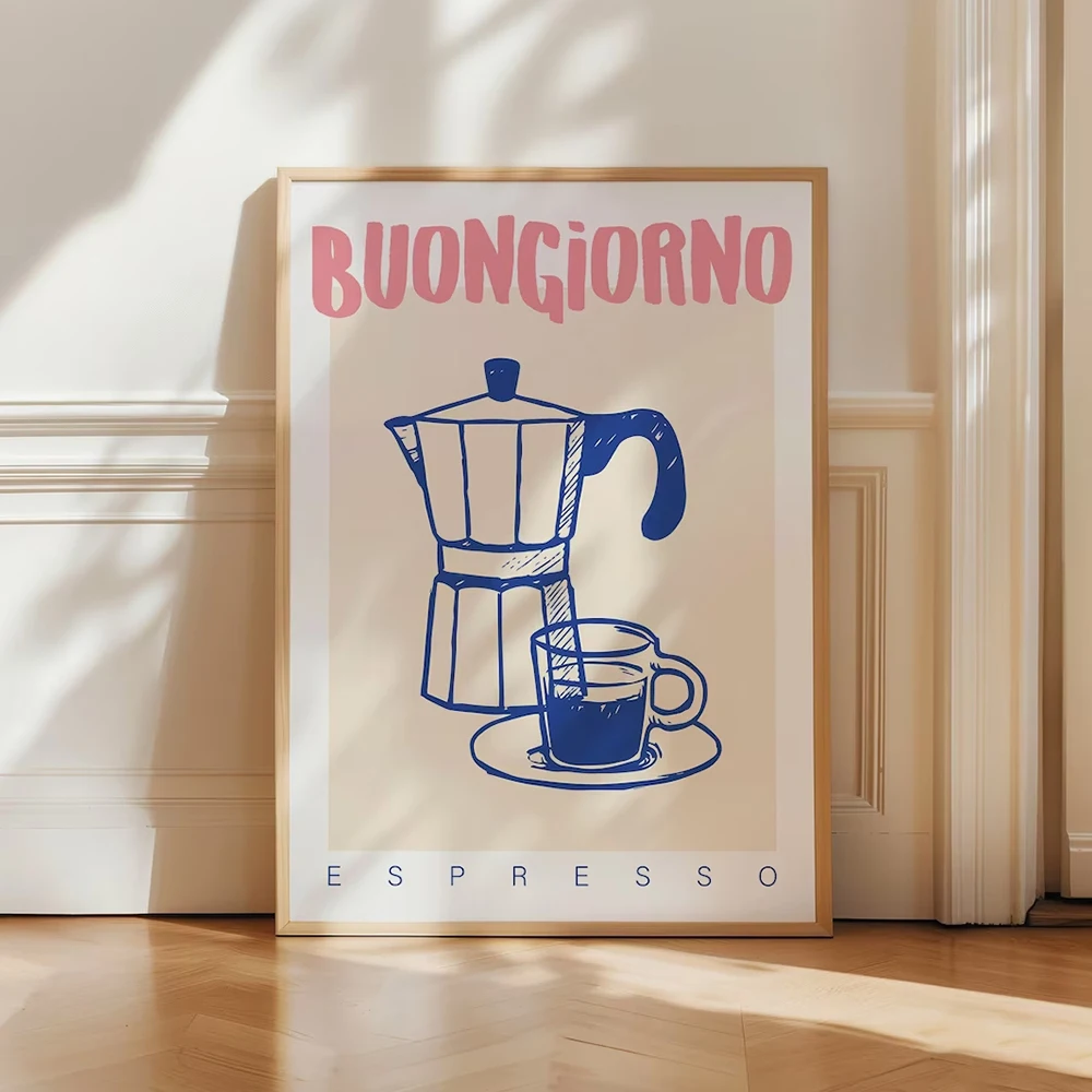 Modern Coffee Espresso Wall Ar - Retro Gaming Pictures 评论和价格