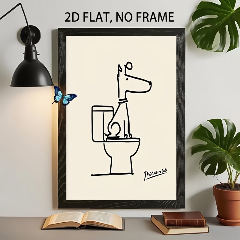 Modern,Retro Fun Dog Toilet Pi - Retro Gaming Pictures 评论和价格