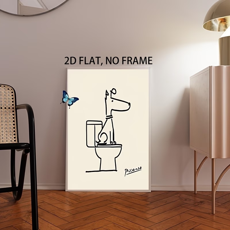 Modern,Retro Fun Dog Toilet Pi - Retro Gaming Pictures 评论和价格