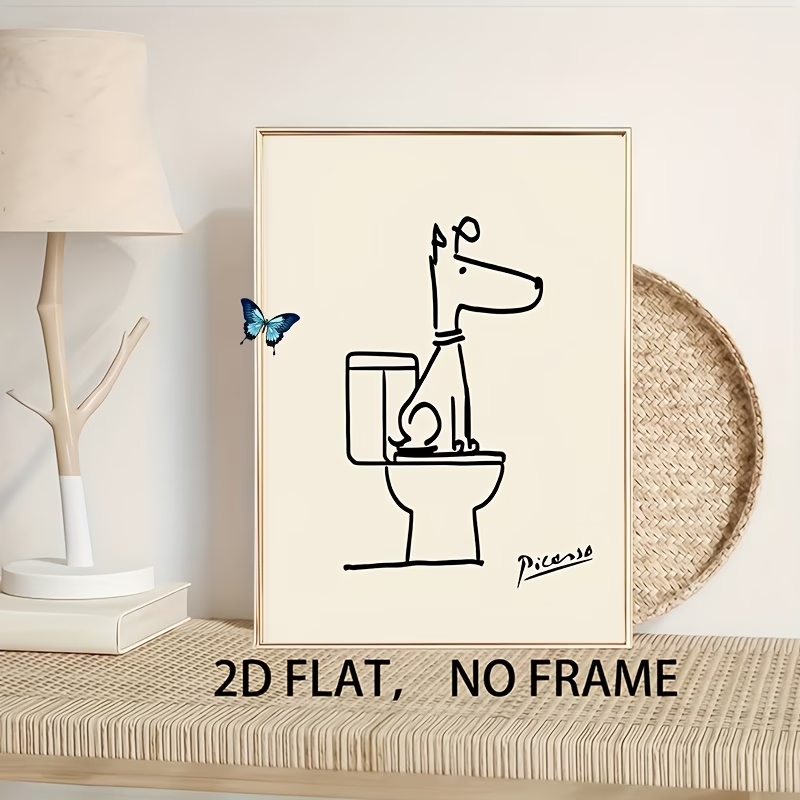 Modern,Retro Fun Dog Toilet Pi - Retro Gaming Pictures 评论和价格