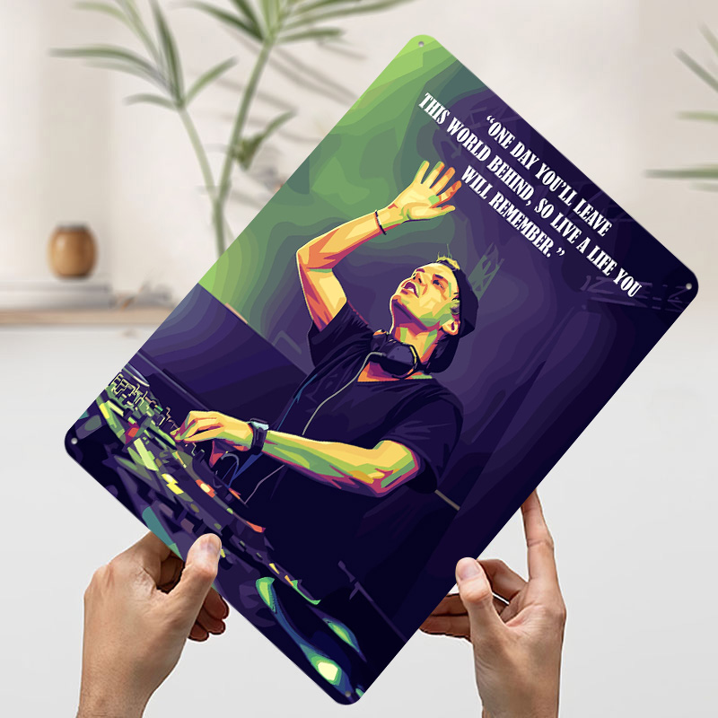 Avicii Quotes Printed Poster C - Retro Gaming Quotes 评论和价格