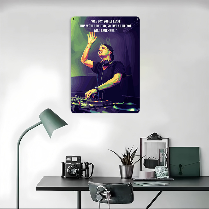 Avicii Quotes Printed Poster C - Retro Gaming Quotes 评论和价格