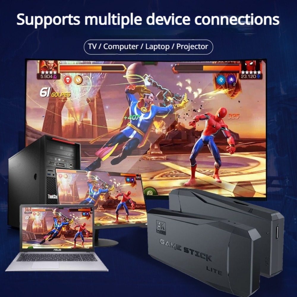 Portable 4K Retro Game Stick C - Retro Gaming Mister 评论和价格