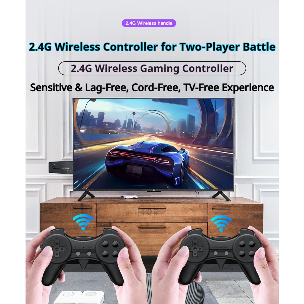 Portable 4K Retro Game Stick C - Retro Gaming Mister 评论和价格
