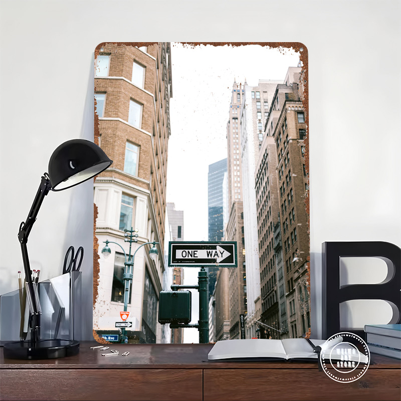 Fifth Avenue New York Tinplate - Retro Gaming York 评论和价格