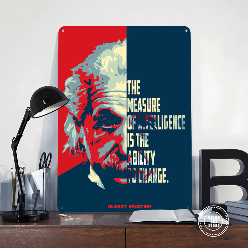 Albert Einstein Quotes Tinplat - Retro Gaming Quotes 评论和价格