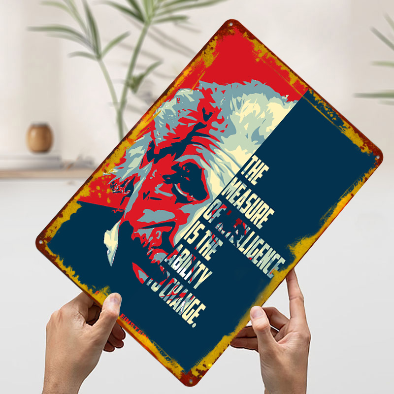 Albert Einstein Quotes Tinplat - Retro Gaming Quotes 评论和价格