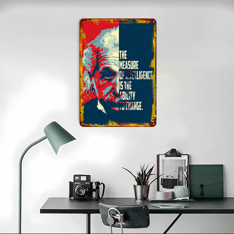 Albert Einstein Quotes Tinplat - Retro Gaming Quotes 评论和价格