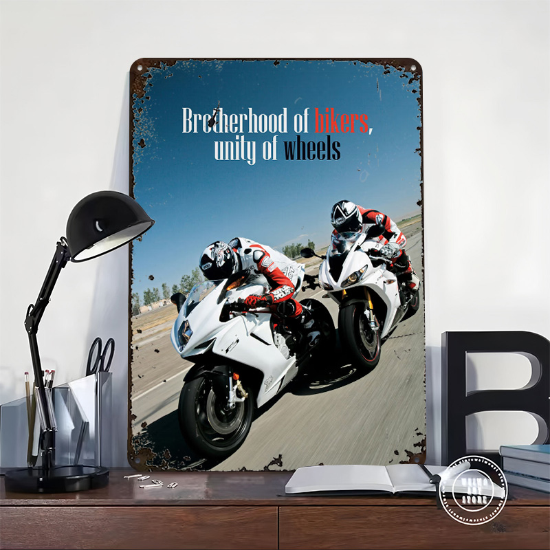 Racing Sport Bike Quote Tin Po - Retro Gaming Quotes 评论和价格