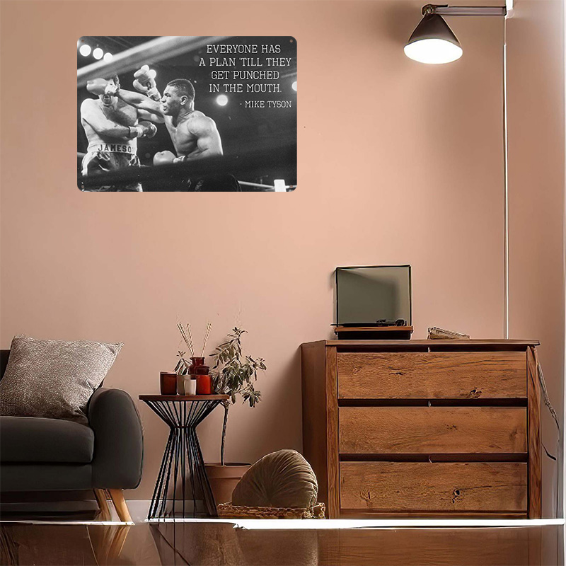 Mike Tyson Quote 3D Texture Me - Retro Gaming Quotes 评论和价格