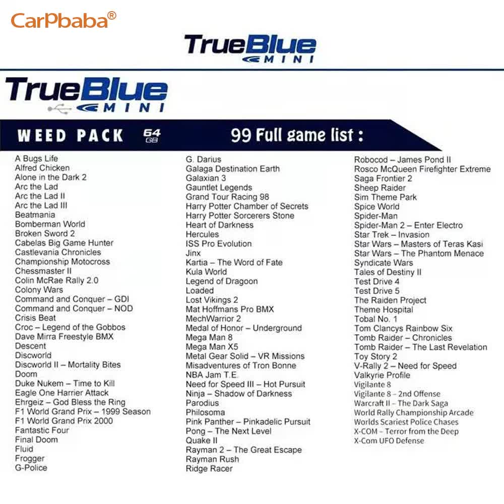 W3 For True Blue Mini CRACK PA - Retro Gaming Game Stick 评论和价格