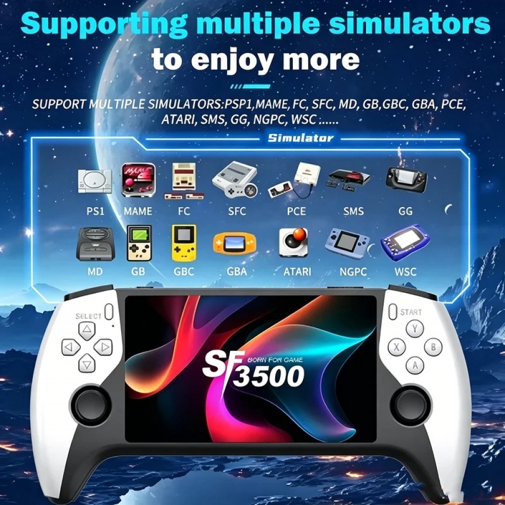 SF3500 5 inch Handheld Game Co - Retro Gaming Games 评论和价格