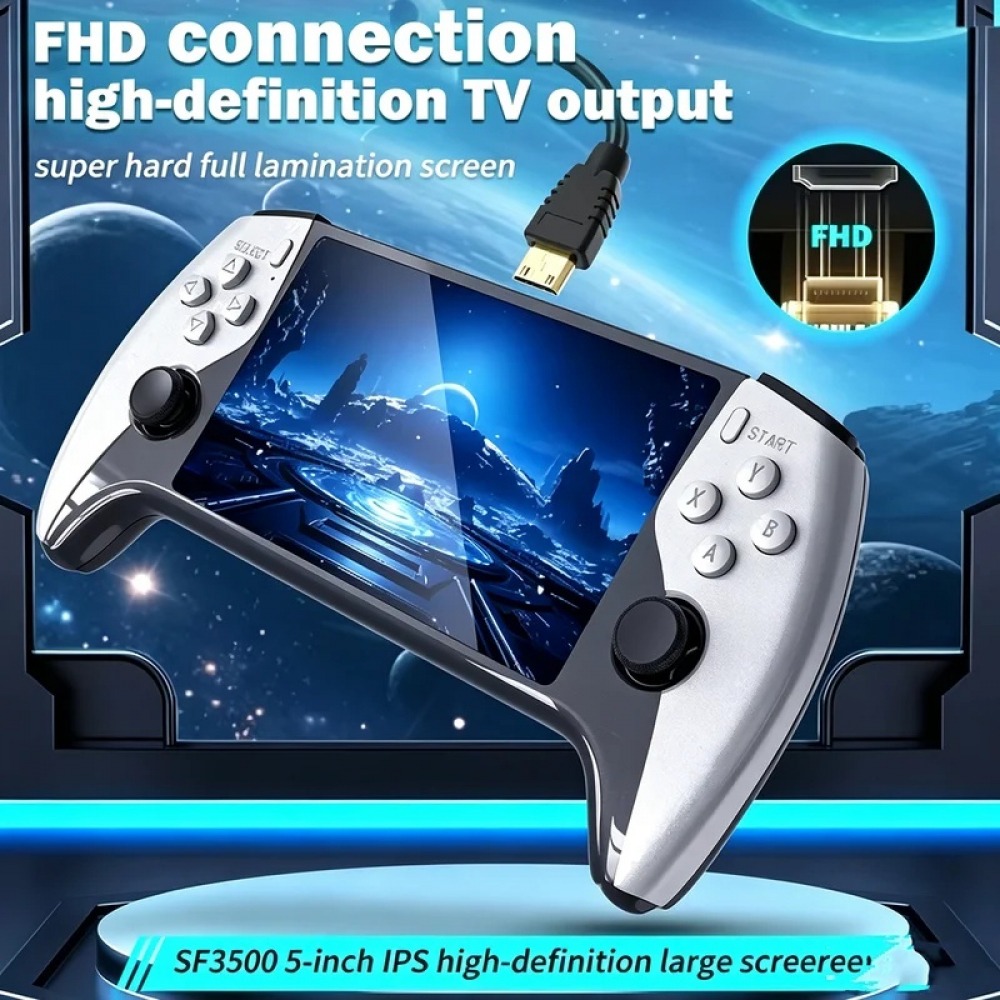 SF3500 5 inch Handheld Game Co - Retro Gaming Games 评论和价格